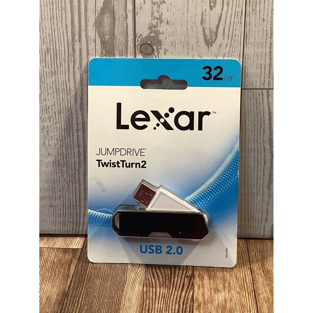 Lexar 32GB JumpDrive TwistTurn2 USB 2.0 Flash Drive